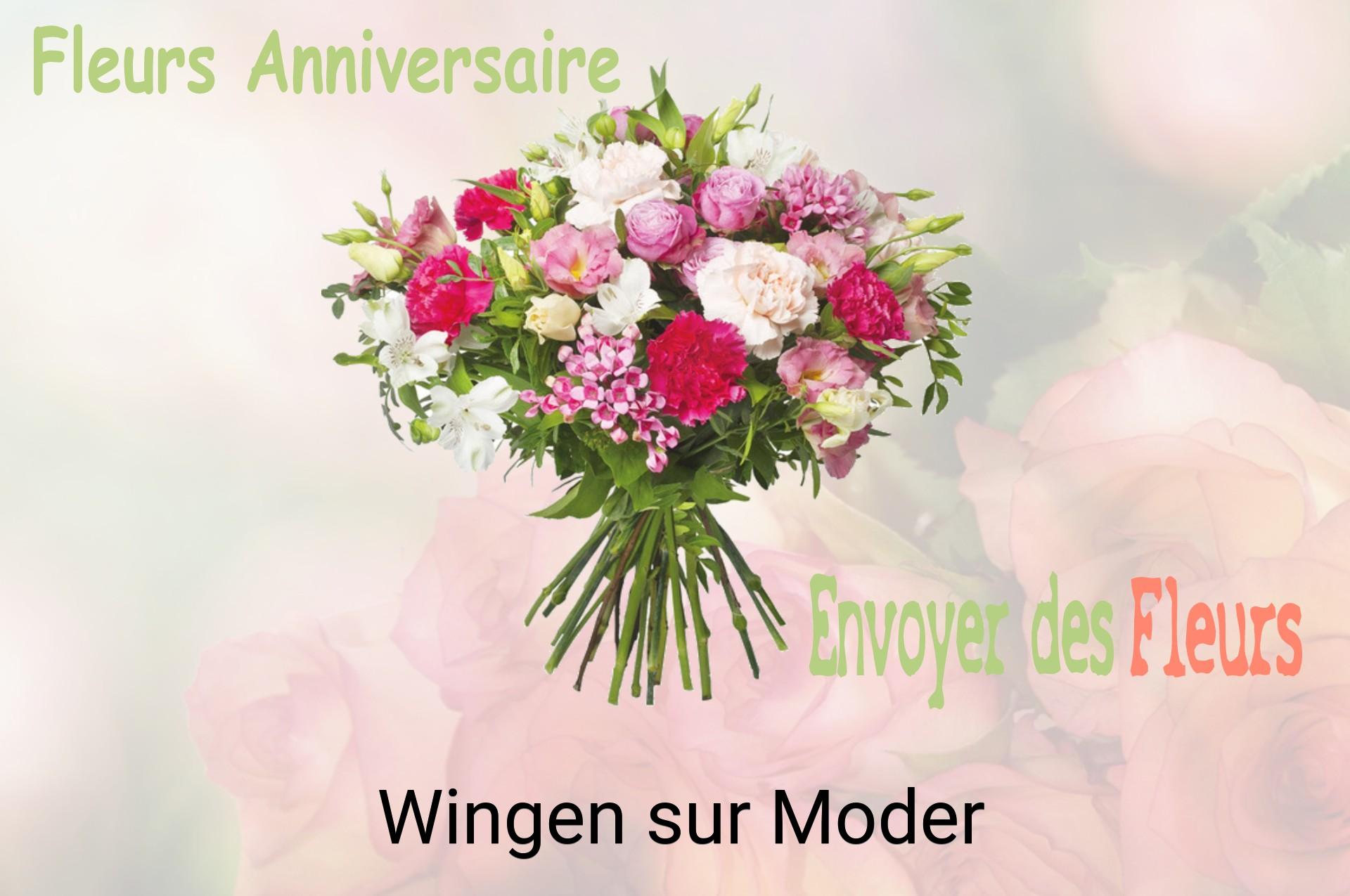 Bouquet de fleurs d’anniversaire livré à Wingen-sur-Moder