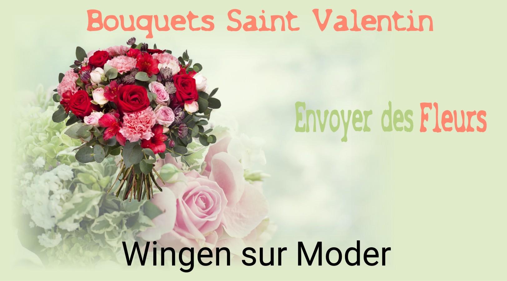 Roses de Saint-Valentin livrées à Wingen-sur-Moder